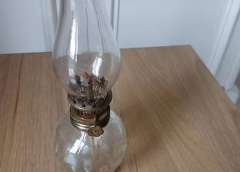 Lampa naftowa szklana