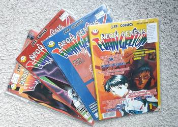 Neon Genesis Evangelion - zestaw 4 komiksów, Manga