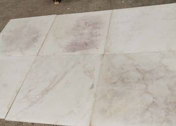 Płytki marmurowe BIANCO RHINO 80x80x2 poler