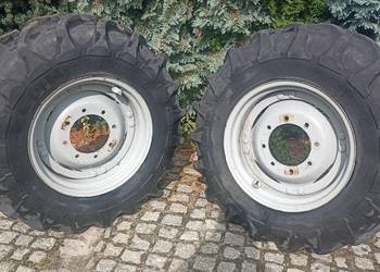 Opony rolnicze 13,6 R24 na feldze.