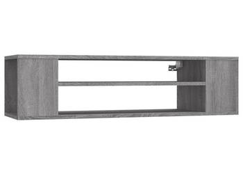 Wisząca szafka pod TV szary dąb sonoma 100x30x265 cm WM-826361
