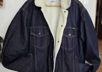 Kurtka Sinsay jeans, męska, rozmiar L, ocieplana!