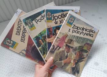Kapitan Żbik - zestaw 4 komiksów, wydanie 2, lata 70te
