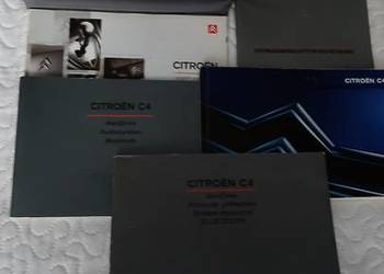 Etui + książki obsługi Citroen C4 I 2004 - 2010
