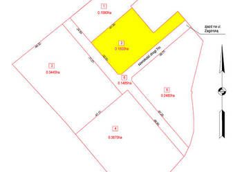 Działka pod inwestycję deweloperską 1600 m²