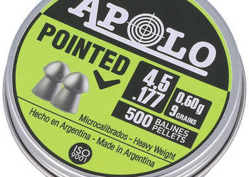 Śrut Apolo Pointed 4.50 mm, 500 szt. (19101)