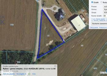 Sprzedam działkę z wydanymi warunkami zabudowy w Koszajcu