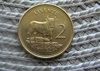 Lesotho 2 Lisente 1992r - Brąz