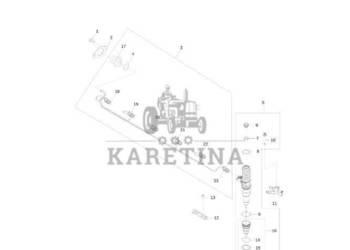 John Deere 9470RX - Zespół wtryskiwacza elektr. DZ121295 (Silnik)