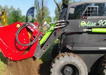 Łyżka przesiewająca do ładowarki Bobcat CAT JCB torf ziemia