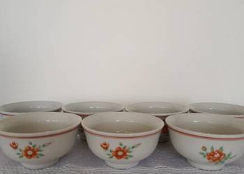 Nieużywane chińskie miseczki 7 sztuk z okresu PRL