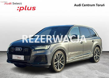 Audi Q7 MatrixLED_Hak_HeadUp_Dociągi_S line_B&O_Noktowizja_Pneumatyka_Kame…