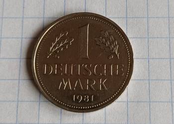 1 MARKA 1981 ROK ( J ) - NIEMCY