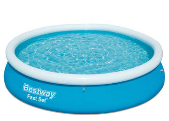 Bestway Dmuchany basen Fast Set okrągły 366 x 76 cm 57273 WM-91602