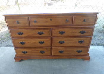 komoda dębowa drewniana stan BDB wysyłka dowóz