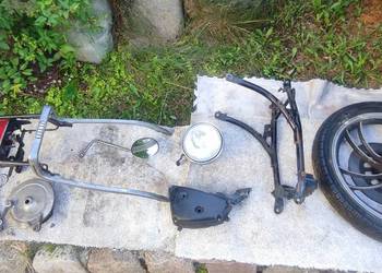 Yamaha XV 750 SE części koło subframe bagażnik lampa airbox tarcza kardan