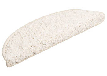 Nakładki na schody 10 szt. 56x17x3 cm białe WM-149795