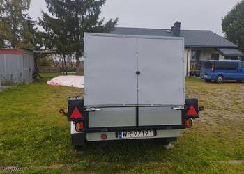 Sprzedam przyczepe samochodowa produkcji Suski po kapitalnej odbudowie.
