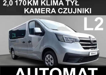 Renault Trafic 170KM Automat Kamera Klima tył Niska Cena Ciemne Szyby 2100…