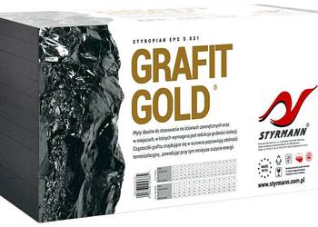 Styropian Styrmann Grafitowy EPS S 031 GRAFIT-GOLD Fasada