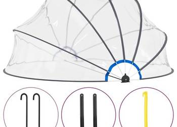 vidaXL Kopuła basenowa 440x220 cm(SKU:92299)