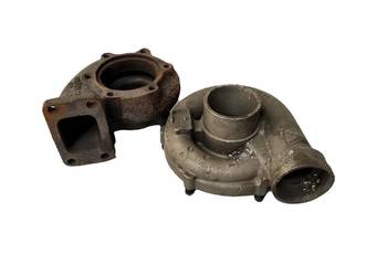 Używana obudowa kompresora + żeliwna turbosprężarki BorgWarner KKK