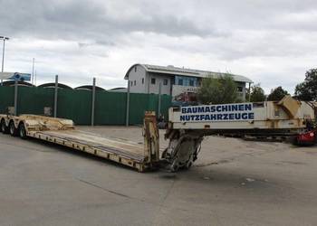 Naczepa Tiefbett niskopodwoziowa 65 tonowa