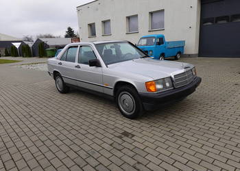 Mercedes 190 Diesel W201 - Klimatyzacja, Automat, Elektryka, 1-właściciel
