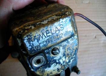 Melas 5912 6V zabytkowa prądnica dynamo