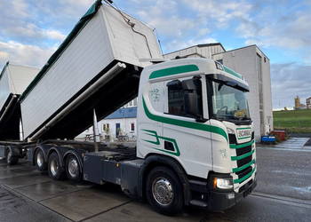 Scania Z wydmuchem Z Zasysaniem odkurzacz