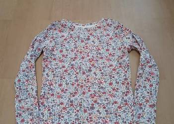 Bluzka bluzeczka T-shirt koszulka długi rękaw Sinsay - kwiatki