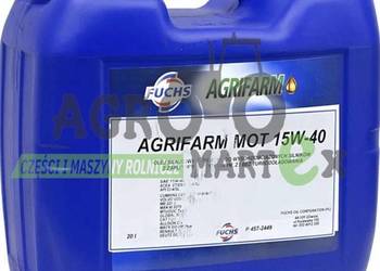 OLEJ SILNIKOWY AGRIFARM MOT 15W40 20L FUCHS