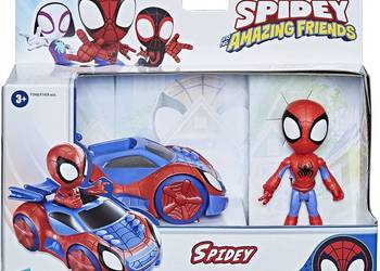 Spiderman Figurka Autko Pojazd Spidey i Jego Przyjaciele