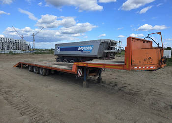 Naczepa niskopodwoziowa TRAILOR S 363 EL, SZEROKA, ładowność 24 680 kg, do…