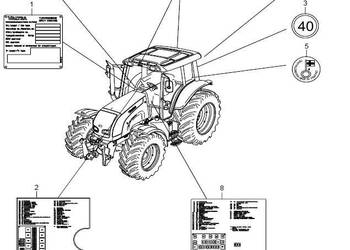 Valtra N91C, N101C, N111C, N111H, EH, N121H katalog cz.