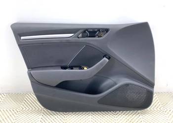 BOCZEK DRZWI LEWY PRZÓD AUDI A3 8V 8V5867105 Sedan/Limuzyna TAPICERKA