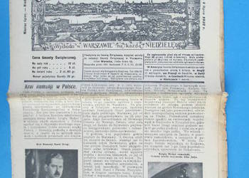 3. Gazeta Świąteczna Rok wydania 1937