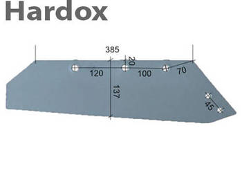 Lemiesz 300hektarów HARDOX MS1140/P części do pługa GASSNER