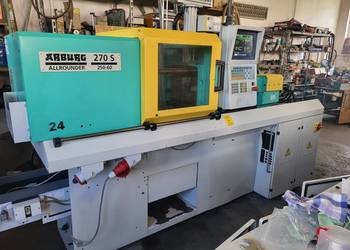 Wtryskarka Arburg 270 S 250-60 z tasmociągiem i manipulatorem - mkvplast.pl