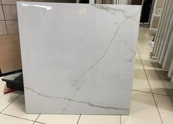 Gres płytka Marble Gold Carrrara 80x80 poler new
