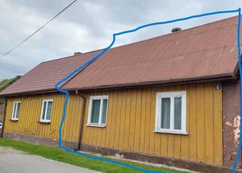 Sprzedam dom drewniany do remontu na działce 1600 m2 w Borkowie - zamiana