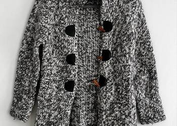 Sweter wełniany Abercrombie&Fitch XXS/S kardigan wełniany