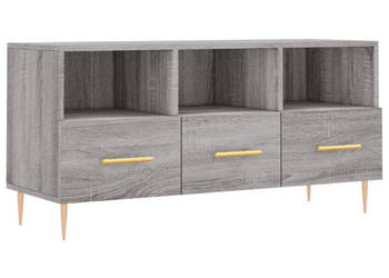 Szafka pod telewizor szary dąb sonoma 102x36x50 cm WM-829026