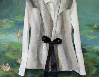 kamizelka kubraczek serdak bezrękawnik futerko kożuszek elegancki