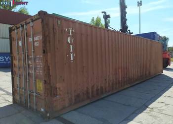 Kontener morski 12 metrowy, 40 HC - Pewny Kontener