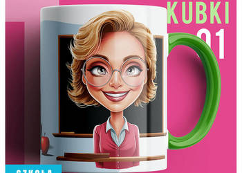 Projekt kubka dla nauczyciela – gotowe szablony PSD do edycji | Artesis