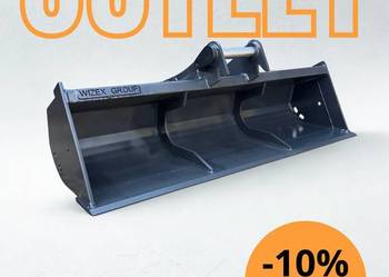 Łyżki skarpowe 140cm i 150cm dla koparek 3,6-5,5t LEHNHOFF, VERACHTERT, EAS