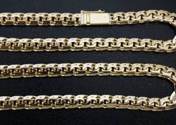 ZŁOTY ŁAŃCUSZEK GARIBALDI 60G - ŁAŃCUCH GALIBARDI SOCZEWKA