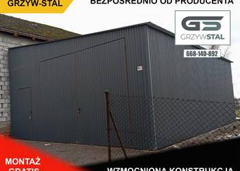 GARAŻ BLASZANY|Wiata|Hala|Magazyn|Konstrukcja|GARAŻE – GRZYWSTAL