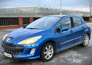 Peugeot 308 120KM, Climatronic, HAK, 2x Opony, Szklany Dach